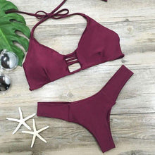 Charger l&#39;image dans la galerie, MC Turn Back Time Halter Bikini Set